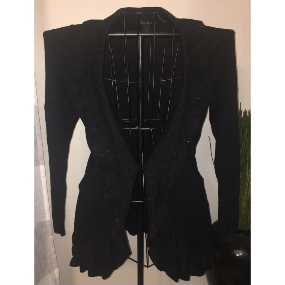 White House Black Market Black shimmery Cover Up
